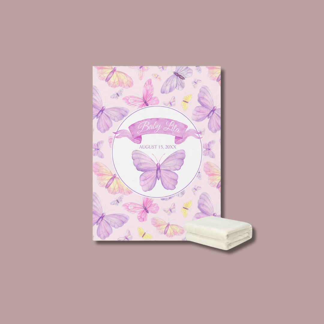 Personalized ButterflyDream Crib Bedding Set