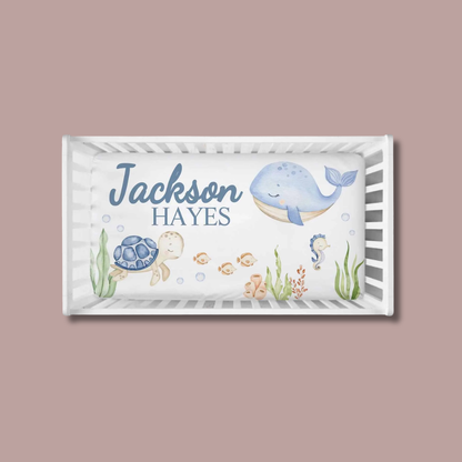 Personalized SeaDream Crib Bedding Set