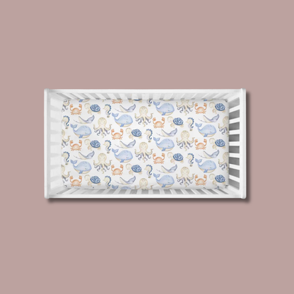 Personalized SeaDream Crib Bedding Set